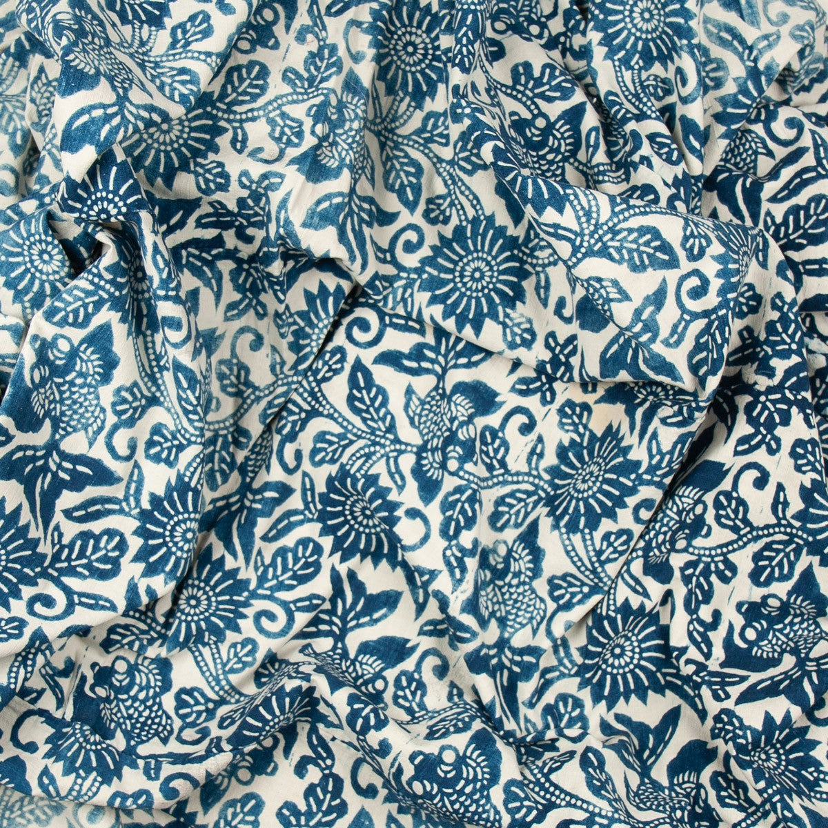 Nushka Textiles Vintage Chinese Indigo Fabric